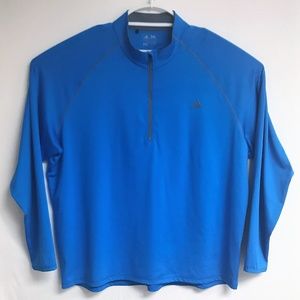 Men's Adidas Long Sleeve Quarter Zip Size 2XL